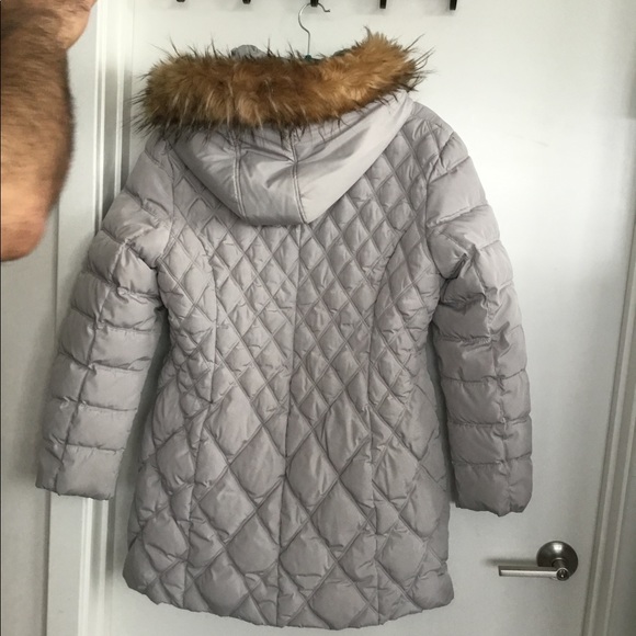 Jessica Simpson Gray Hooded Coat $130 Size XL - Picture 4 of 6